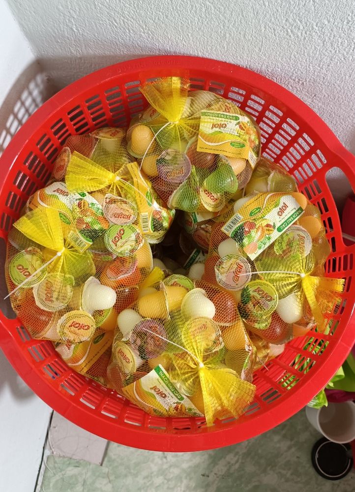 Combo 2 túi (1.4kg) thạch rau câu trái cây JOJO