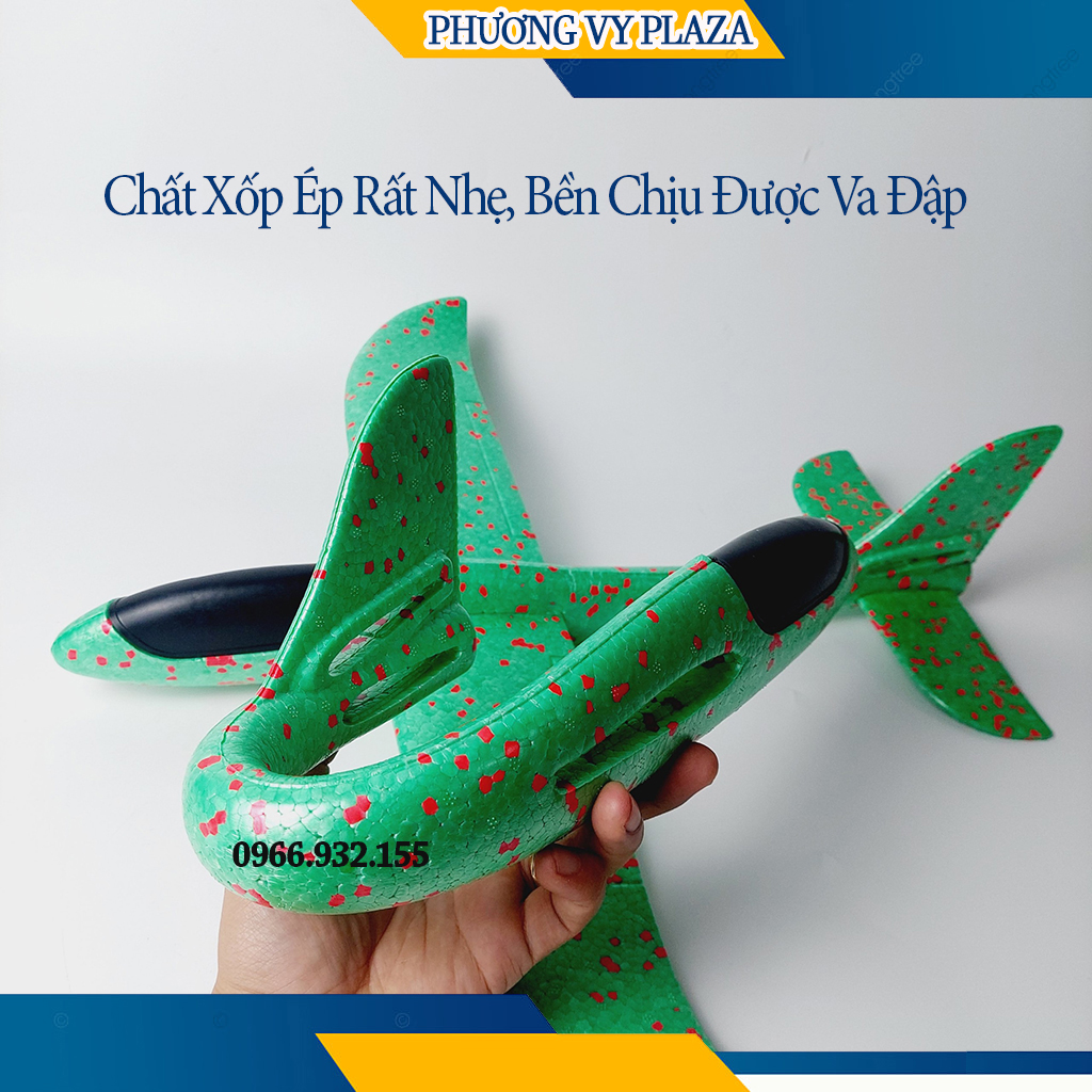 Máy Bay Xốp Phi Tay Megagift Cỡ Lớn 48cm x 49cm