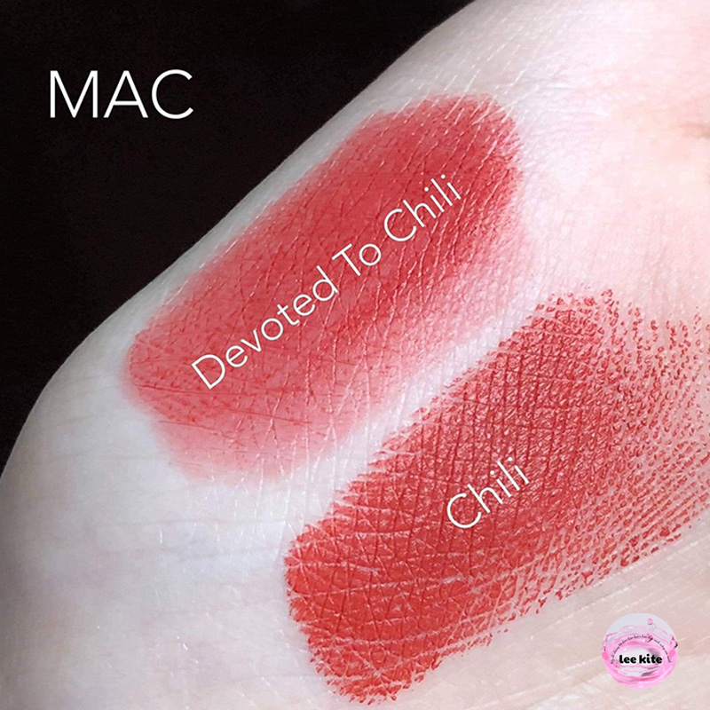 Son Mac Powder Kiss Màu Devoted to Chili 316 - Đỏ Đất