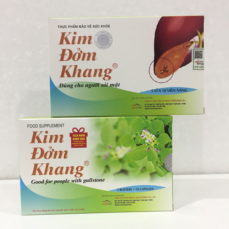 Kim Đởm Khang - Hỗ Trợ Điều Trị Sỏi Mật