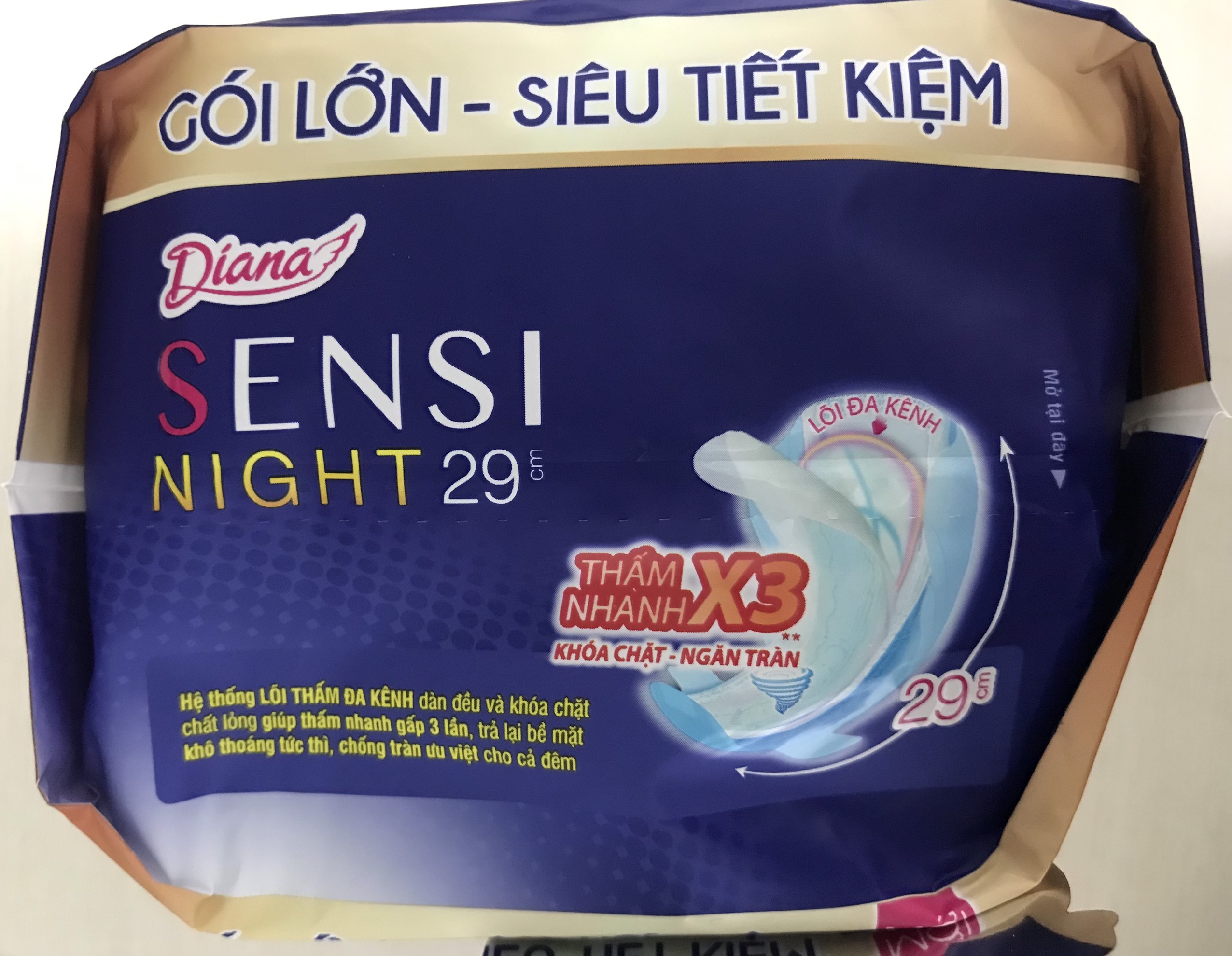 BVS Diana Sensi Night 29cm 12 Miếng