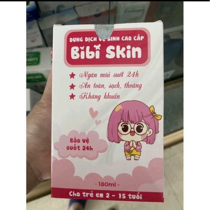 Dung dịch vệ sinh trẻ em (Từ 2-15 tuổi) Bibi Skin