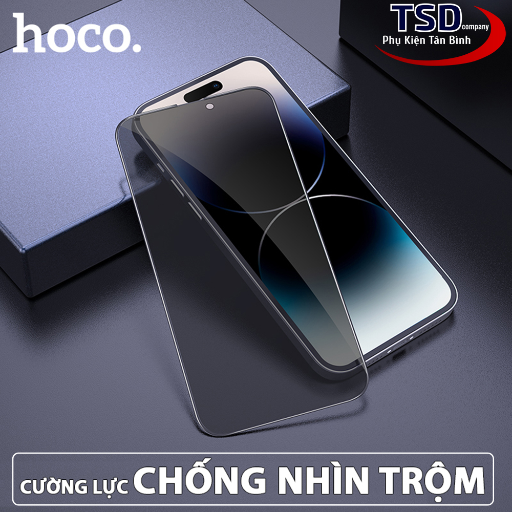 Kính Cường Lực iPhone Full Màn Hình Chống Nhìn Trộm Hoco G11 Chính Hãng