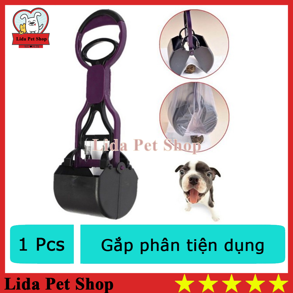 HN- SP1200 - Gắp Phân chó loại Cán ngắn xẻng dọn kít chó - Lida Pet Shop