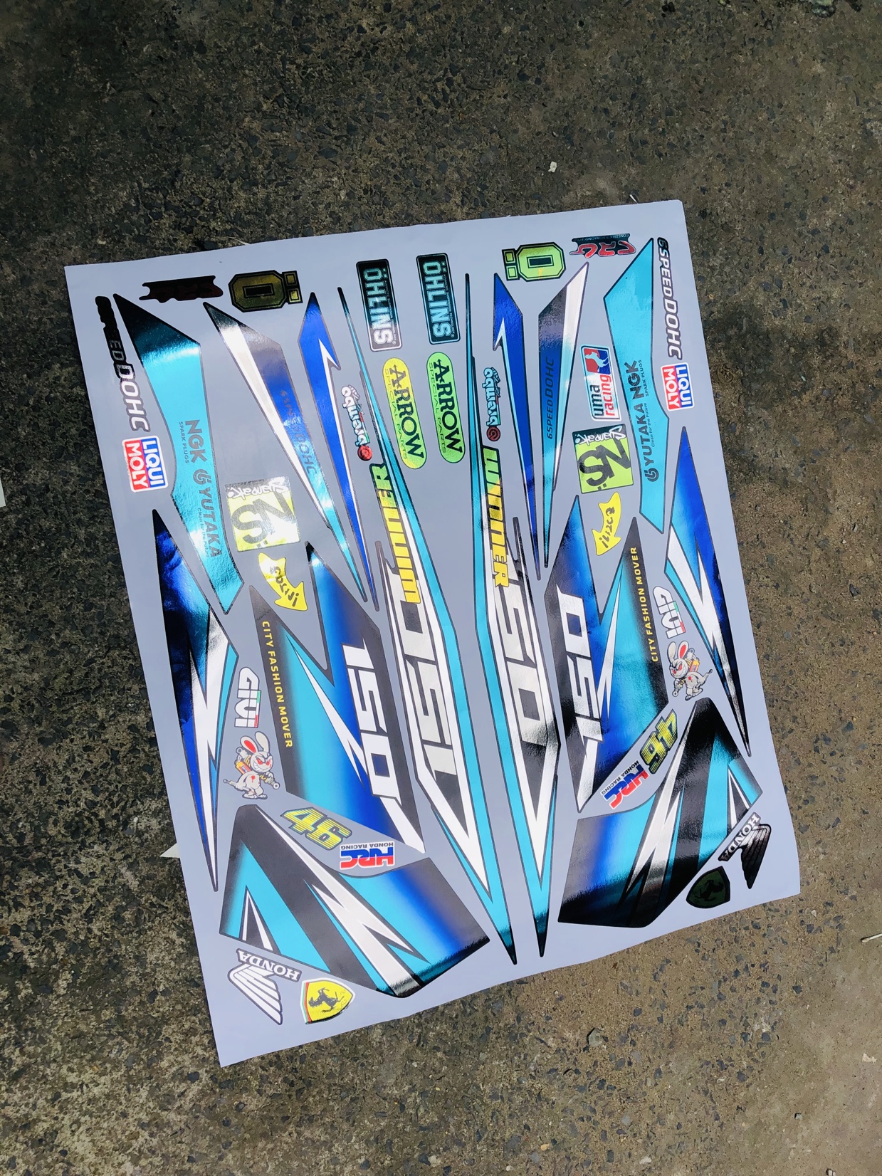 Tem rời winner crom