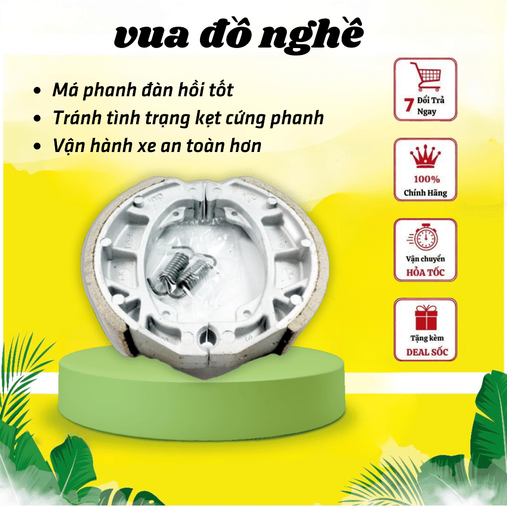 Miễn ship Má phanh xe ga HD