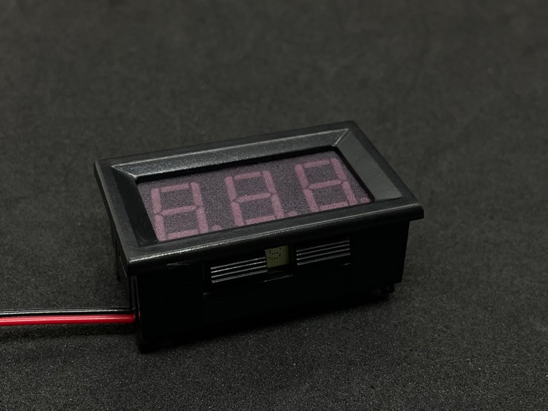 Đồng Hồ LED Đo Điện Áp ( 4.5-30V ) Màu đỏ