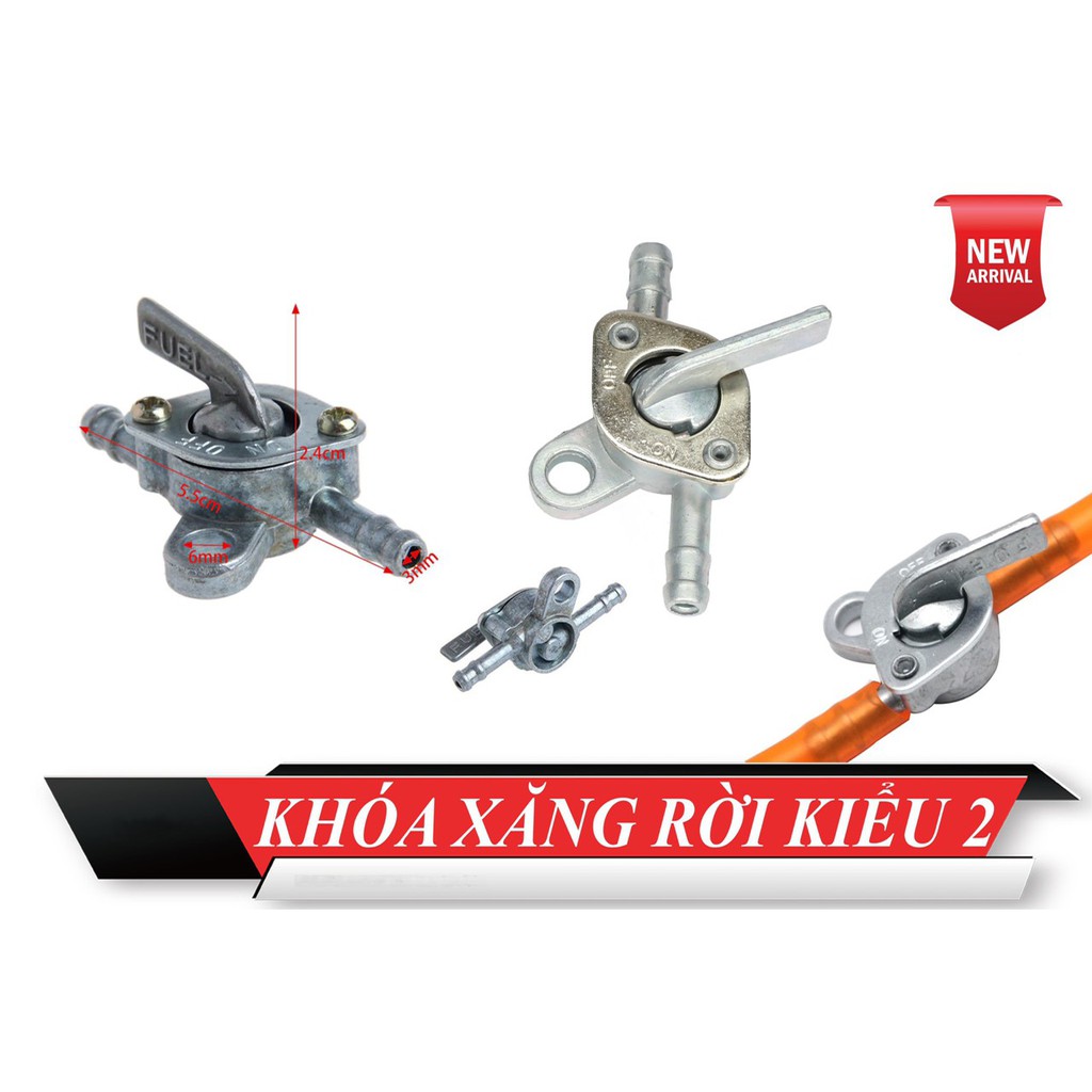 Khóa xăng rời kiểu 2