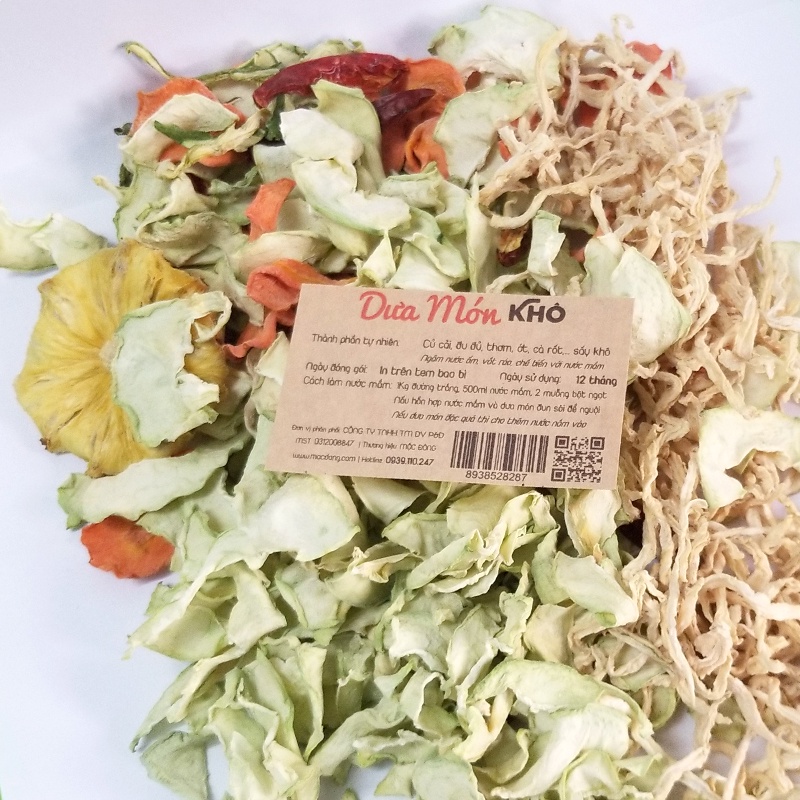 Dưa Món Sấy Khô Set Dùng Thử 50G