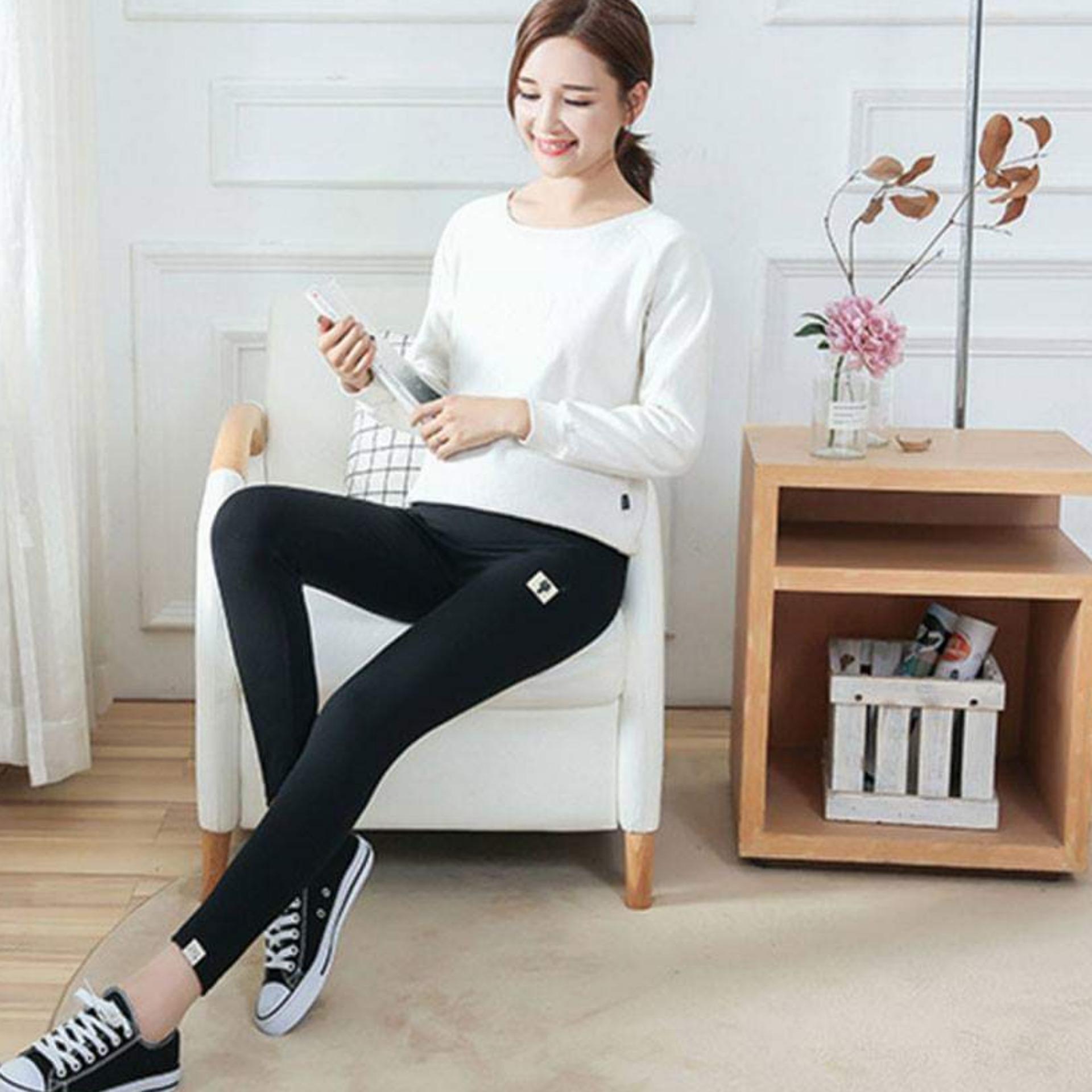 quần bầu công sở, quần bầu mèo hàng đẹp ( có đáp bụng và chun điều chỉnh)