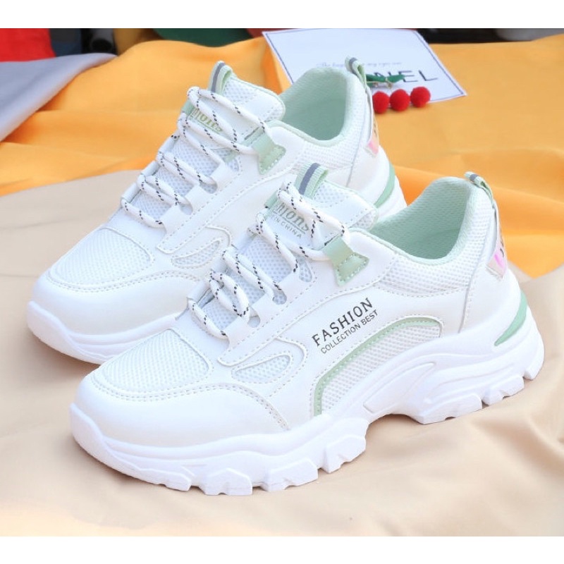 Giày nữ Sneaker thể thao GT66 GOLDSNEAKER