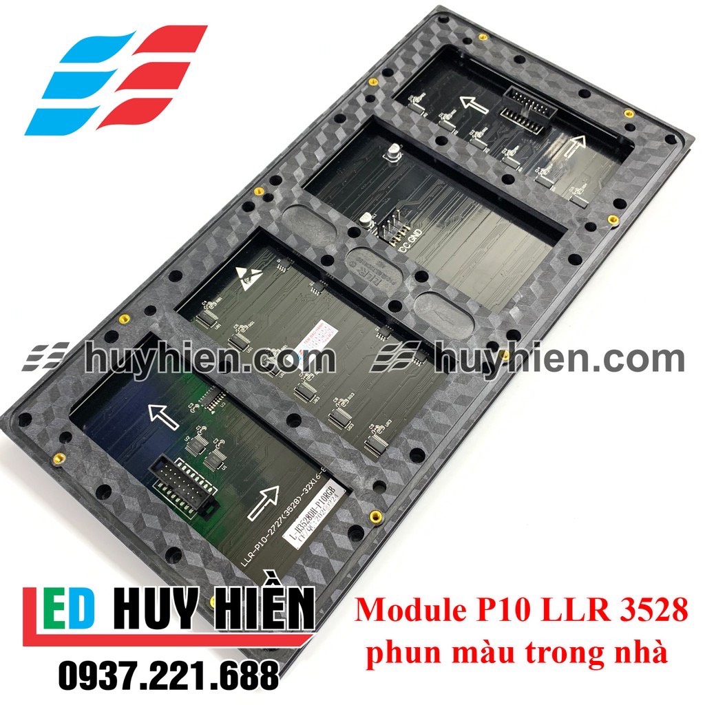 Module Led P10 phun màu trong nhà LLR (Led P10 full color indoor LLR) Đủ phụ kiện