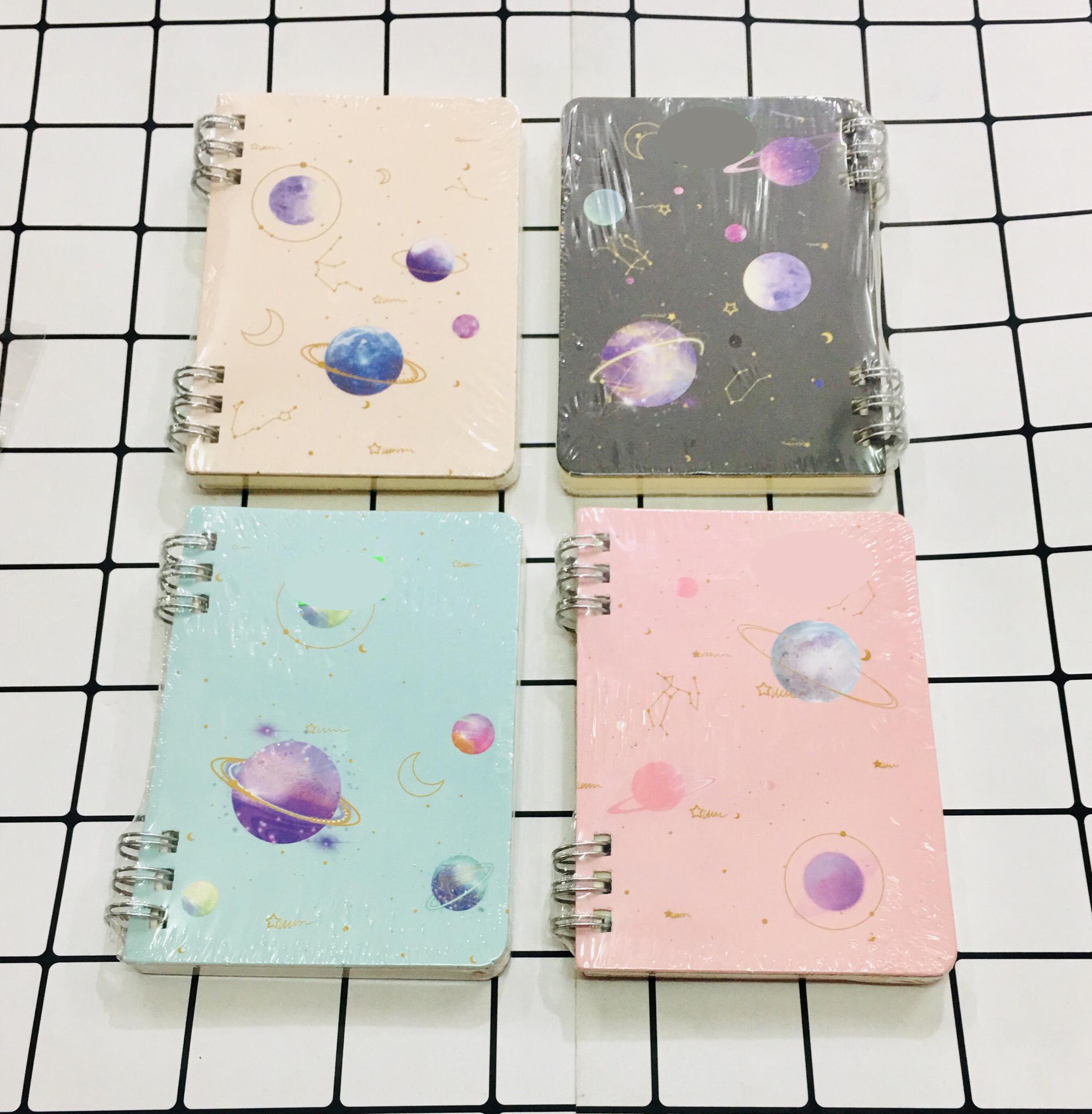 Sổ tay combo 2 quyển hình cute gáy xoắn