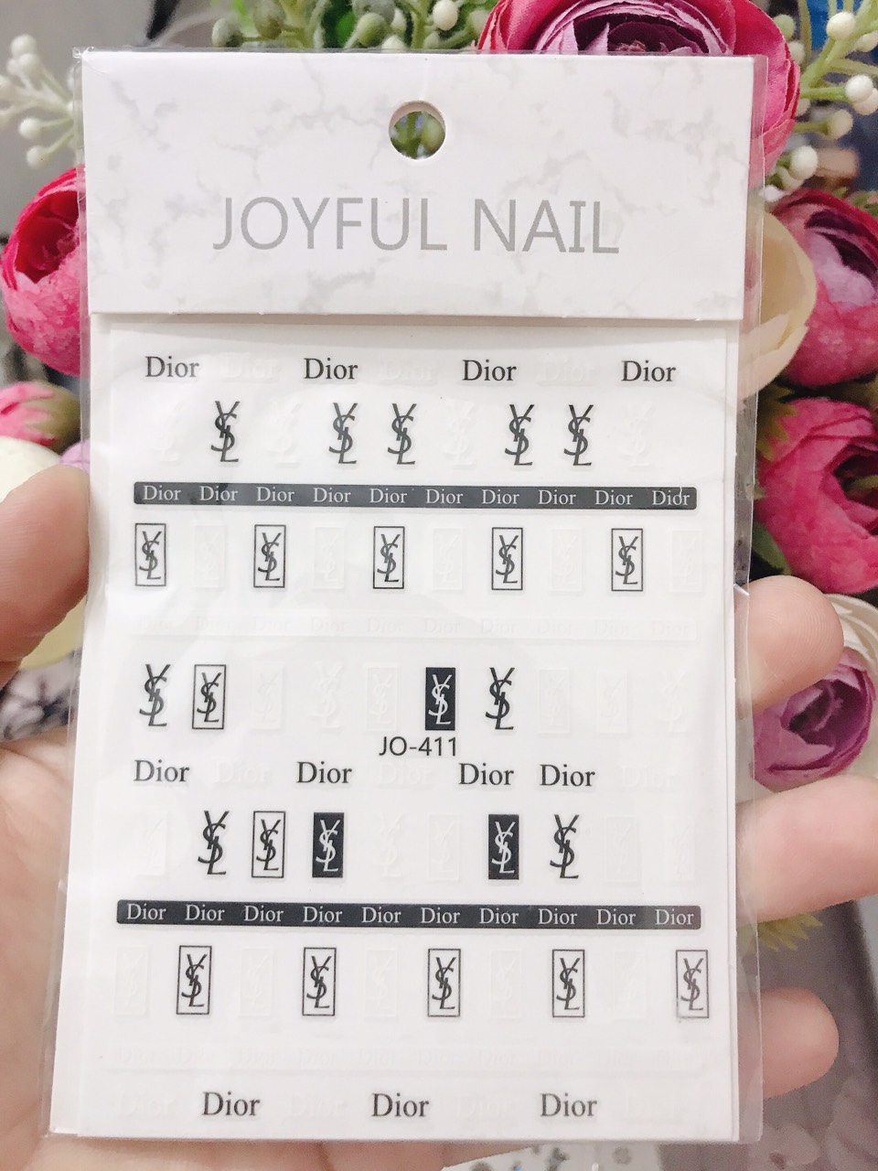 Miếng stick dán mong siêu cute dành cho NAil