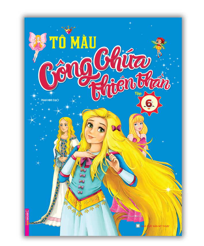 Tô màu công chúa thiên thần tập 6 - tái bản