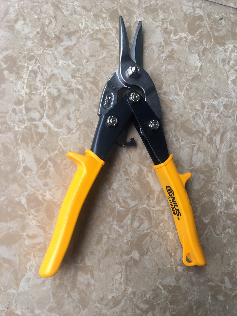Kéo cắt tôn mũi thẳng 511003S tiêu chuẩn Mỹ