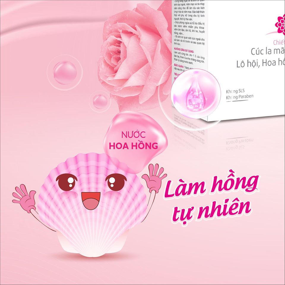 [HCM]Dung dịch vệ sinh Smoovy hồng 150ml [smovy smuvy]