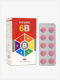 Vitamin 6B bồi bổ sức khỏe, tăng cường sức đề kháng, phòng các bệnh thumbnail