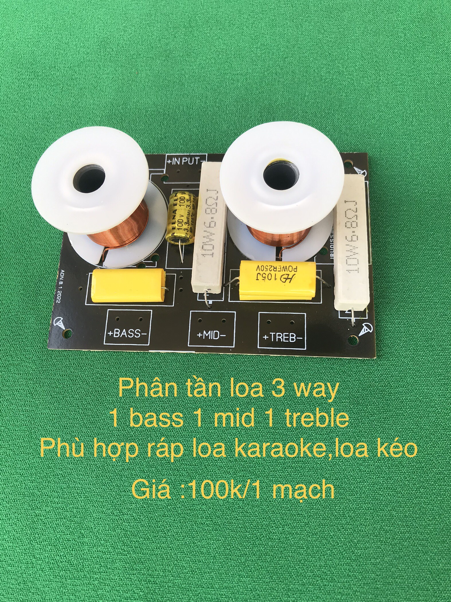 Mạch phân tần 3 way