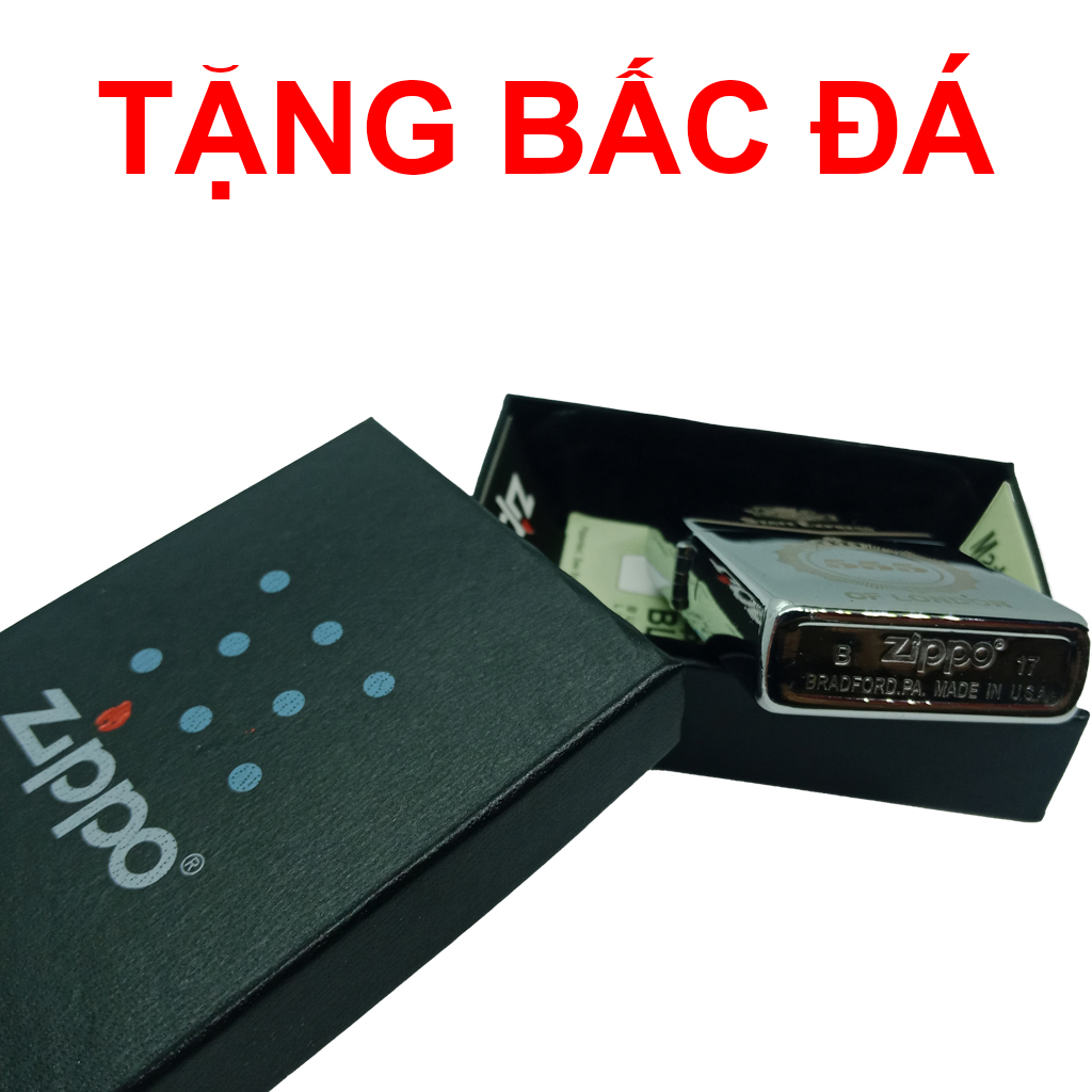 Bật Lửa Zippo Bạc Jet Flame Insert c-15