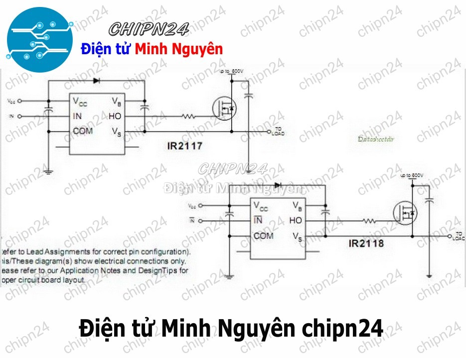 [1 con] (DIP) IC IR2117 DIP-8 (2117) - HH003481