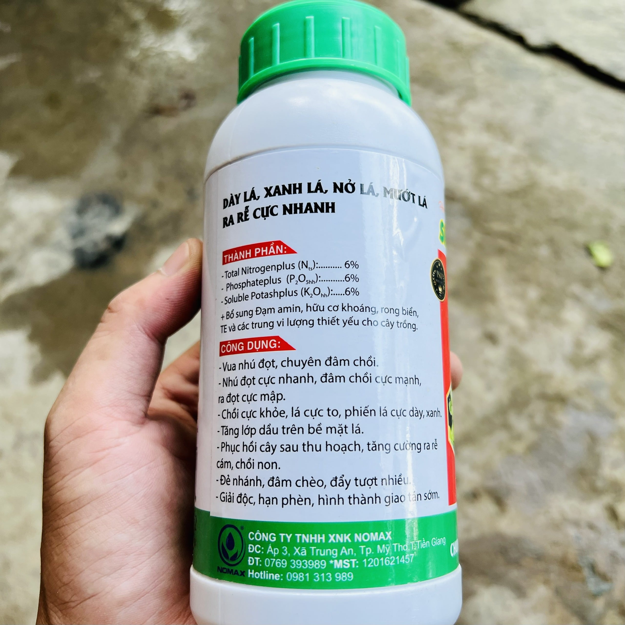 Phân Bón Mập Chồi Vọt Đọt Xanh Cây Mướt Lá 500ml