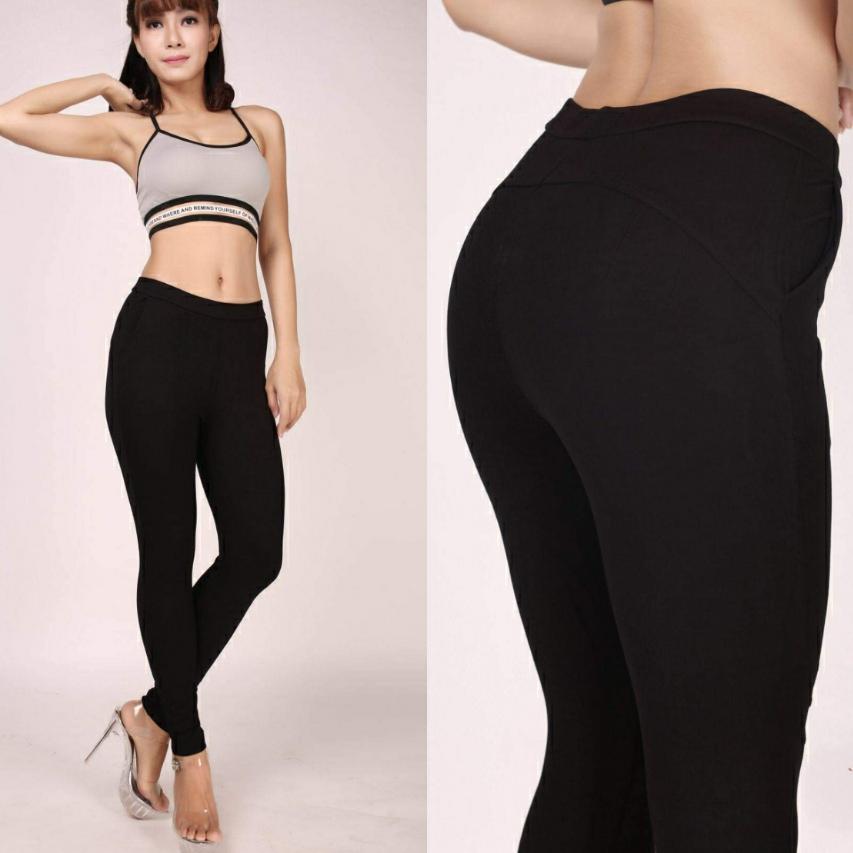 Quần legging nâng mông vải dày dặn  Quần legging nữ