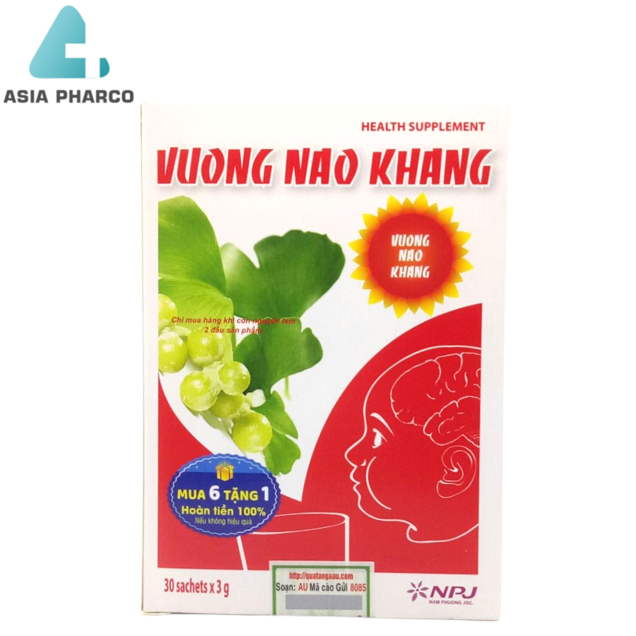 Vương não khang - thực phẩm bảo vệ sức khỏe.