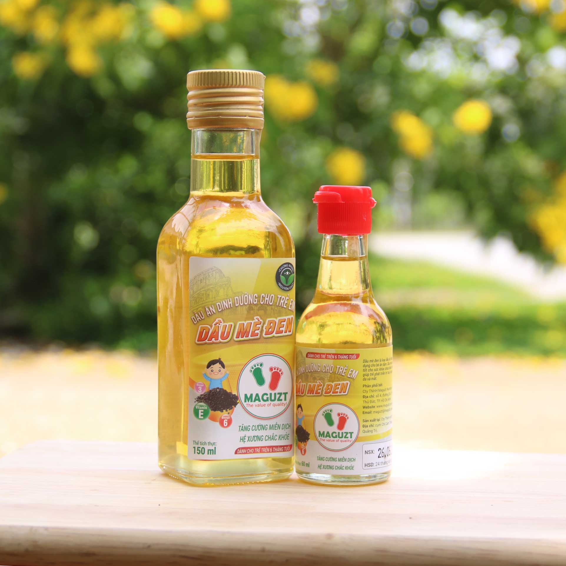 Dầu Mè Ăn Dặm Maguzt Nguyên Chất