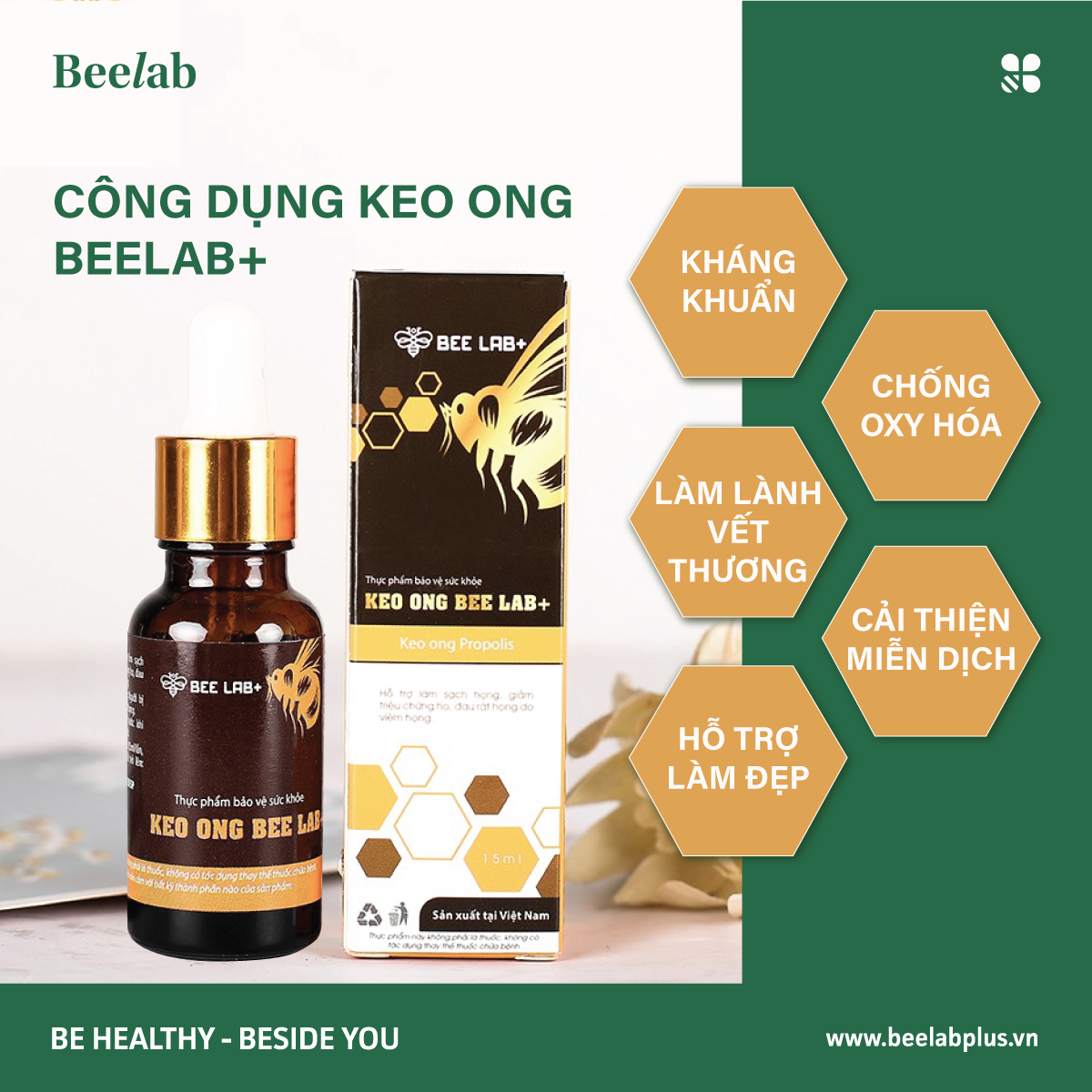 Keo Ong BeeLab+ Tinh chất keo ong Propolis
