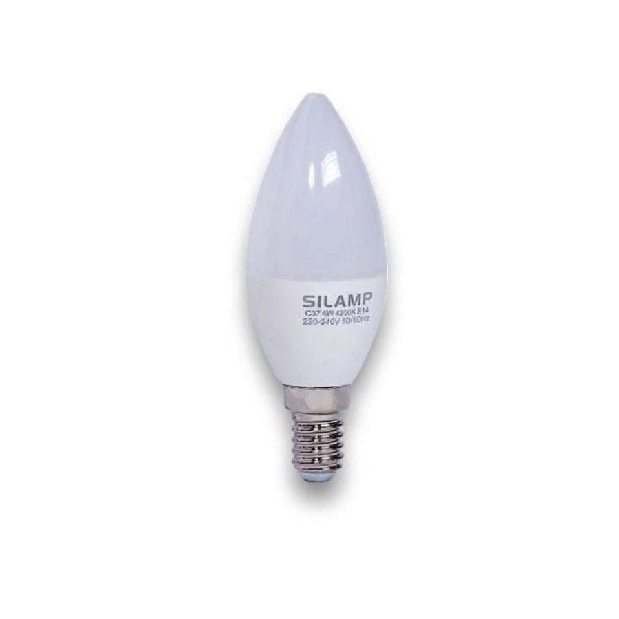 Bóng đèn led C37 ĐUI E14 Công suất 6w -  Bóng đèn nến