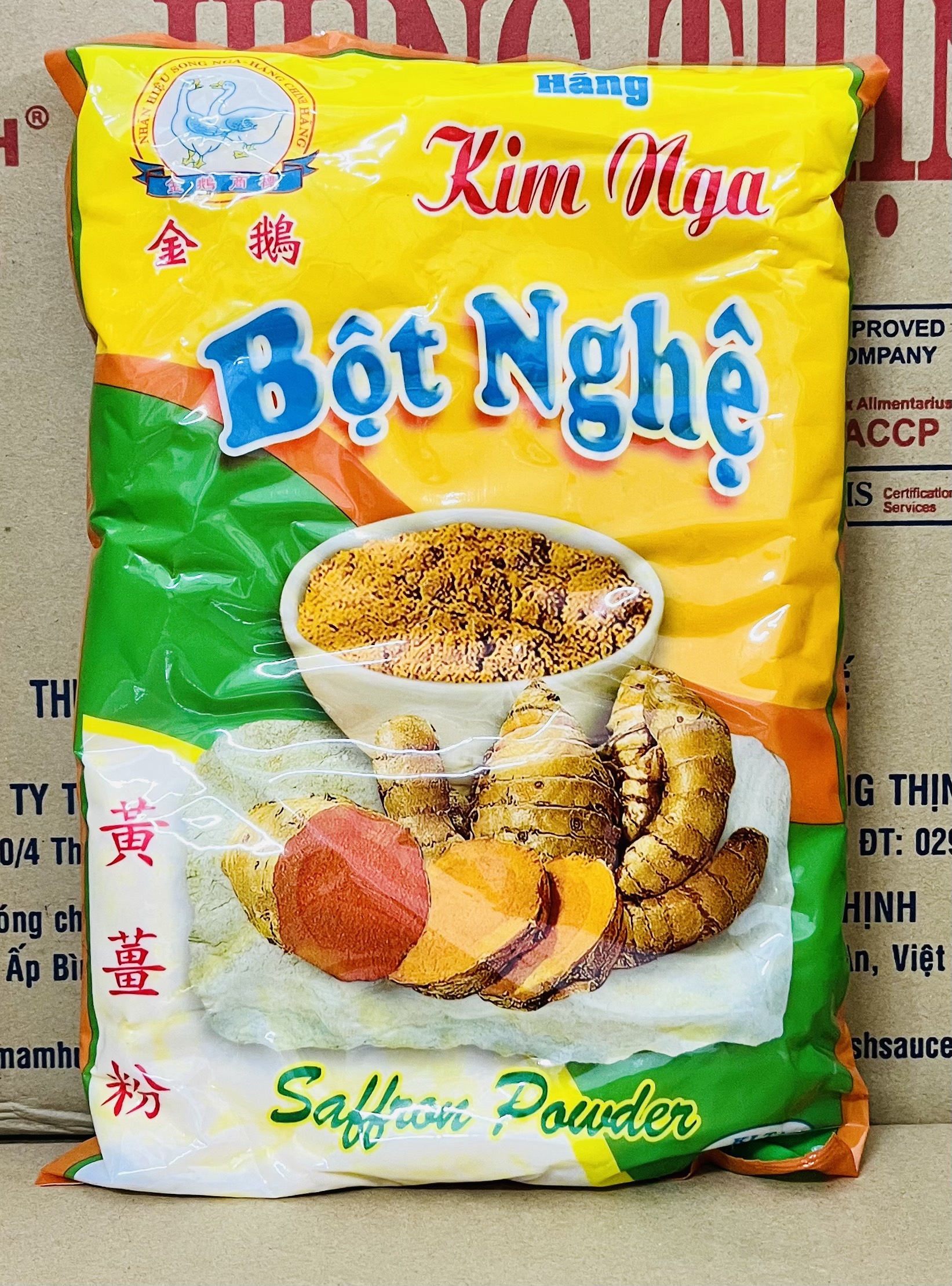 Bột Nghệ/Bột Tỏi Kim Nga gói (500g)