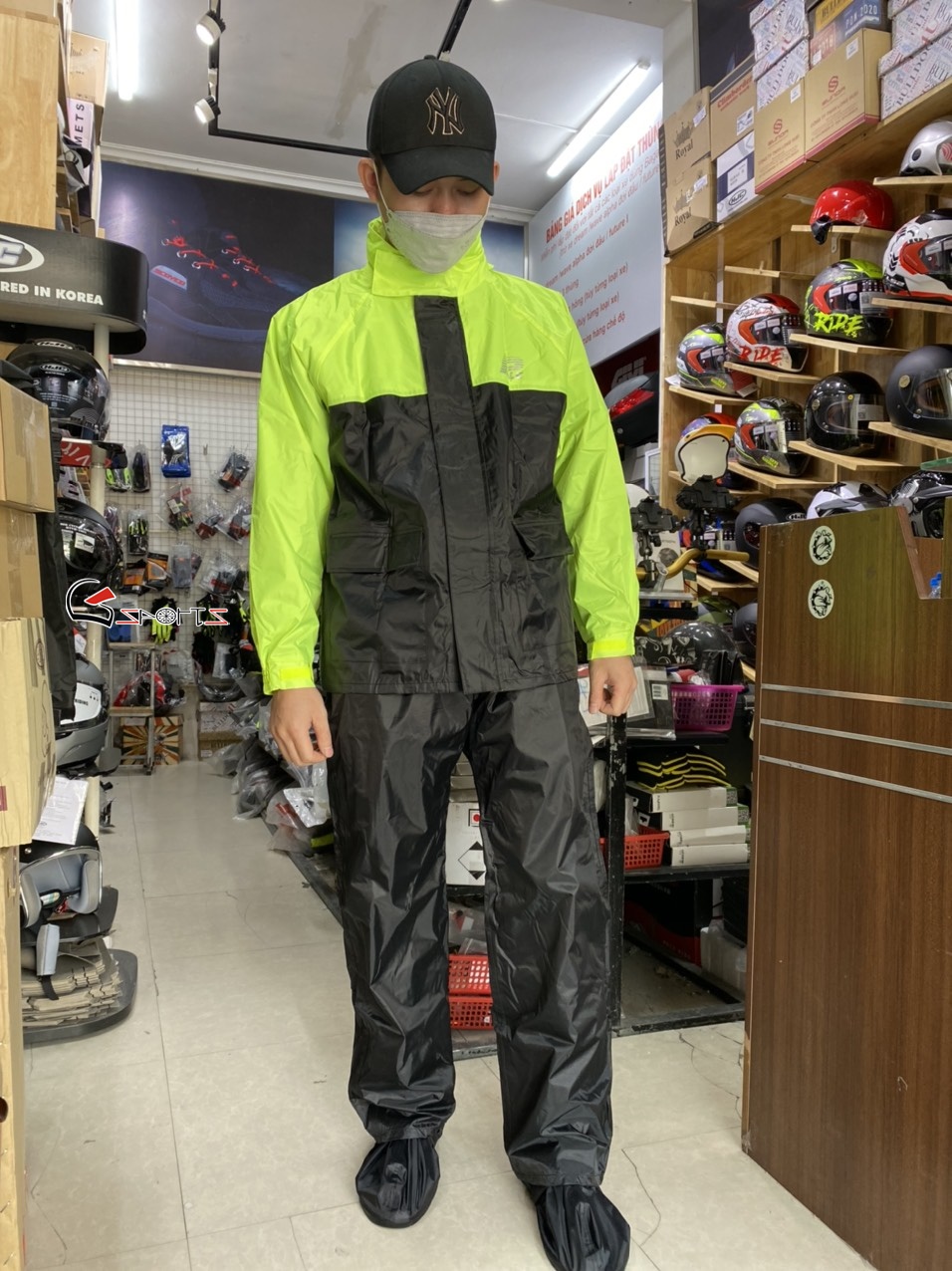 Áo mưa bộ POLE RACING AR803