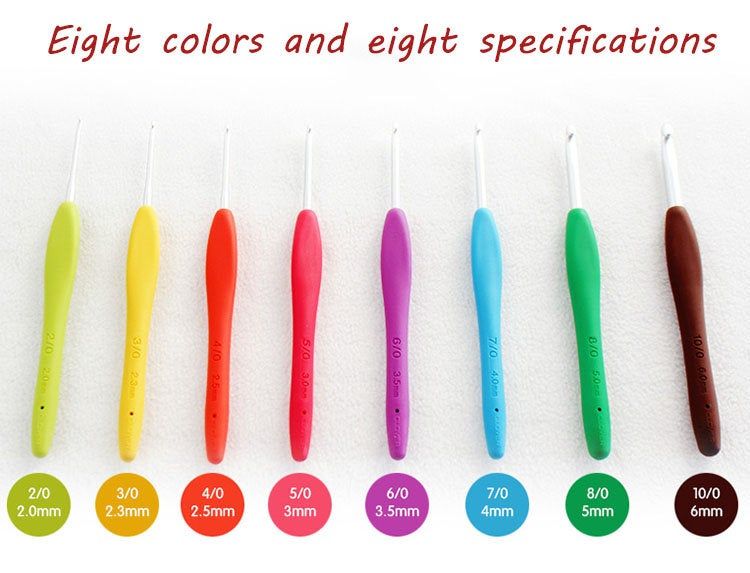 Kim móc CLOVER Amure Crochet Hook