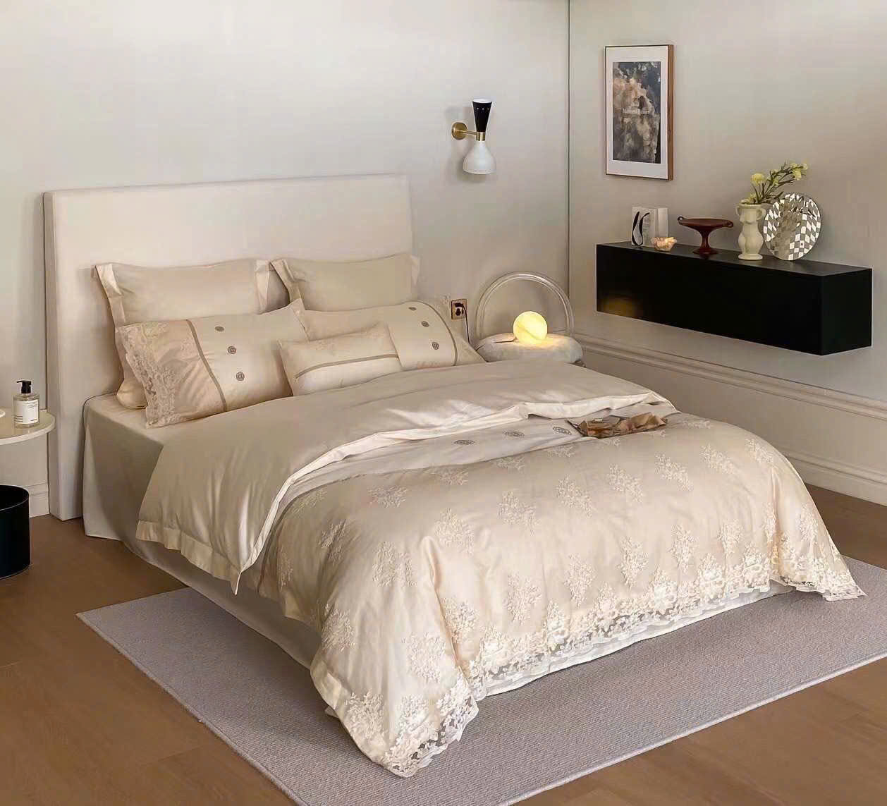 (❤SALE LỖ, SỐ LƯỢNG 1,2 Bộ❤)SET LỤA SIÊU CẤP THƯƠNG HIỆU 4 MÓN, LỤA TENCEL, 80S, 100S NHẬP KHẨU NGUYÊN BỘ