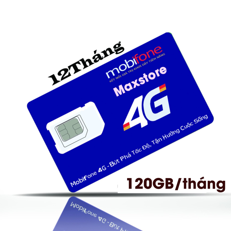 SIM 4G Mobifone C120 Tặng 120GB/Tháng Miễn Phí Gọi Nội Mạng Và 50 Phút Gọi Ngoại Mạng