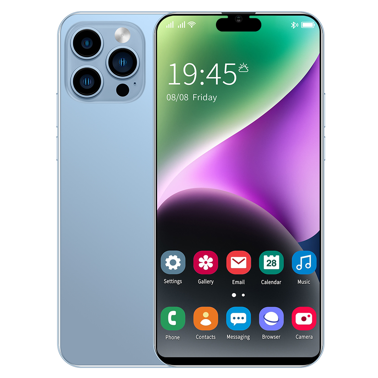 Zero Dong phone, i14 Pro Max ultra cheap mobile phone 6.7inch full HD screen Murah Mobile Phone 6 + 128GB dual SIM card HD 32 + 50 camera mobile phone cheap genuine phone MP battery 5800mAh