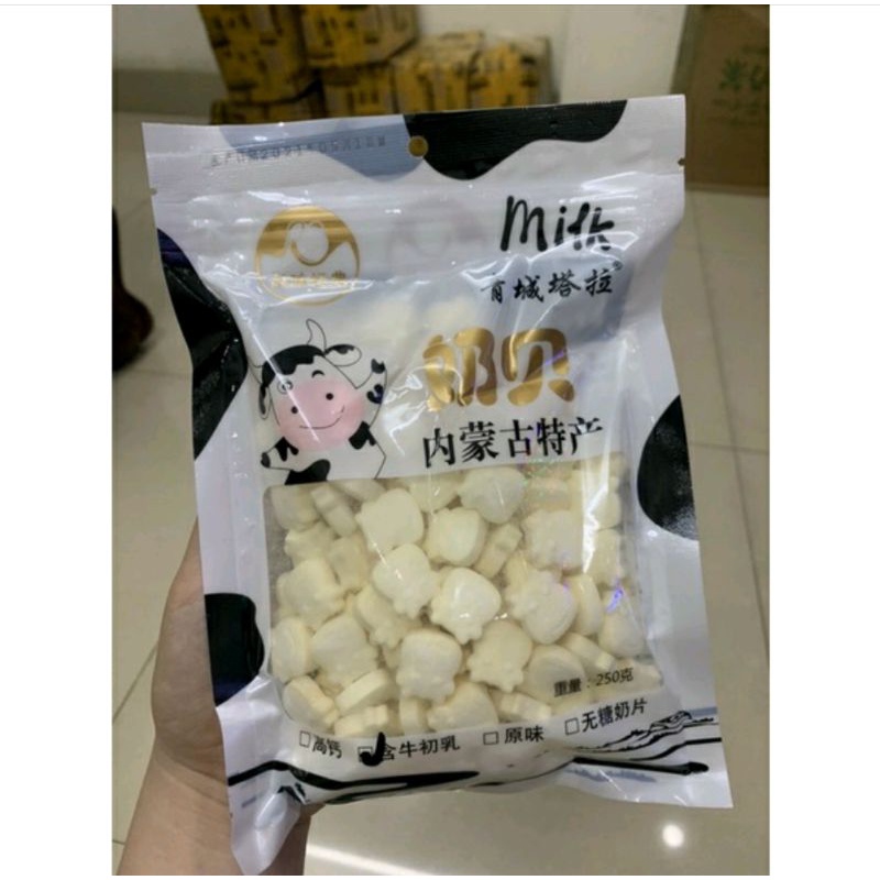 Kẹo sữa bò non viên nén Mông cổ 250gr
