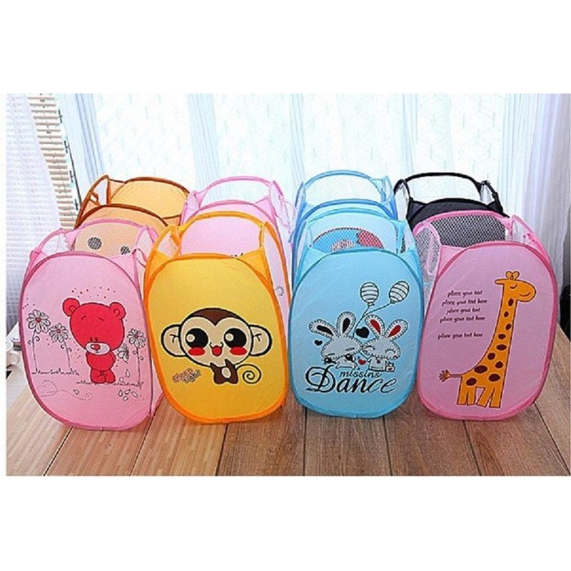 Combo 3 giỏ bung đựng quần áo bẩn
