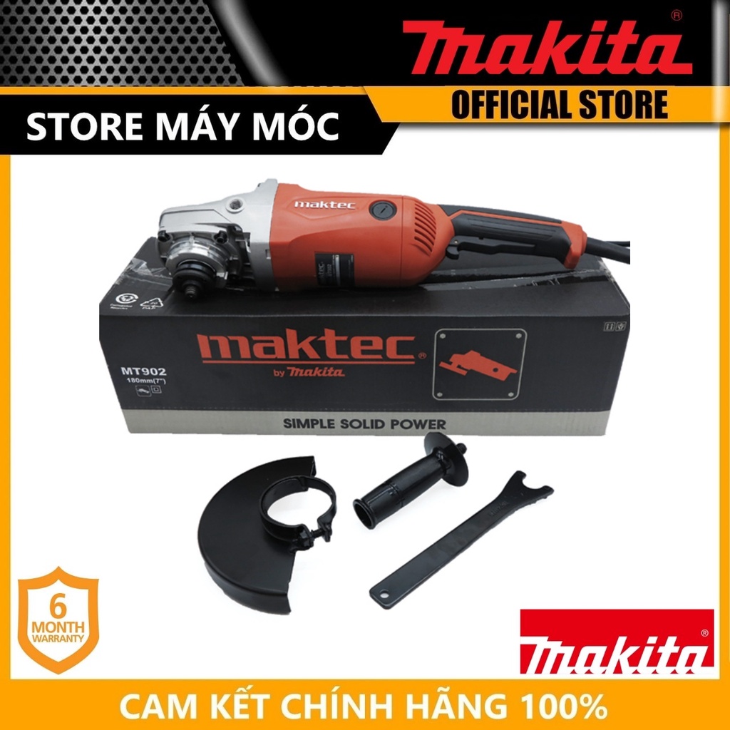 Máy mài góc 2000w 180mm maktec mt902- hàng chính hãng