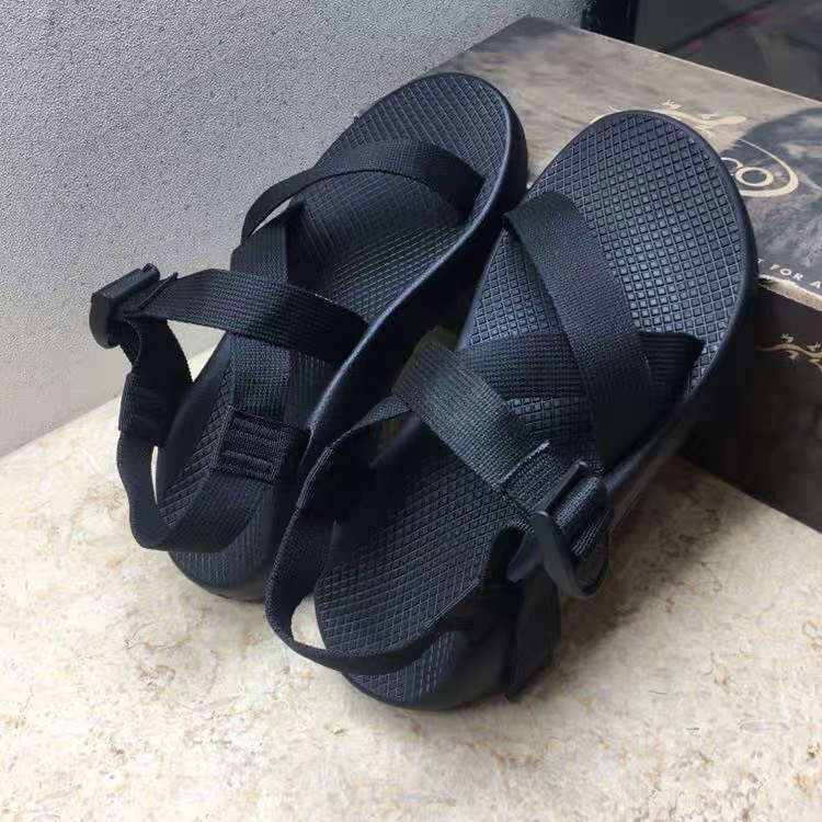 Dép quai hậu chacooo đen nam