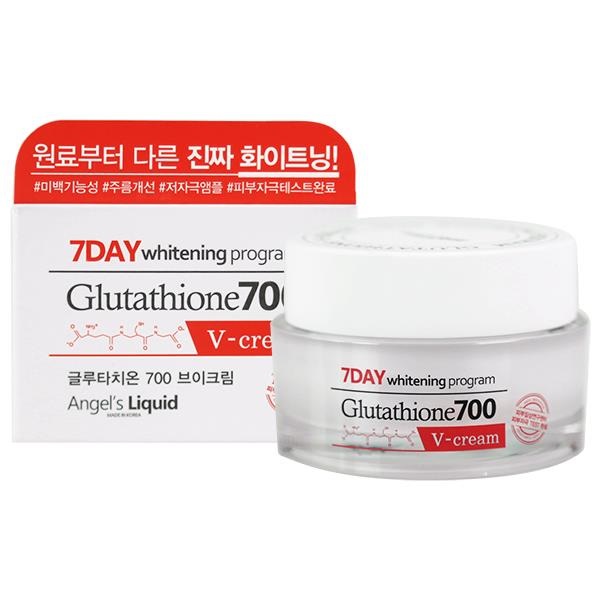 Kem Trắng Da 7day Whitening Program Glutathione 700