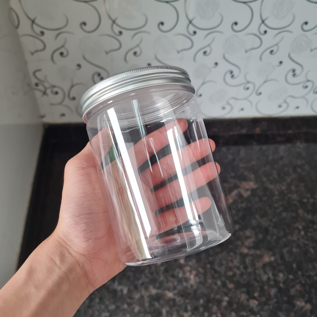 Hộp nhựa nắp nhôm 750ml đựng switch hoặc keycap