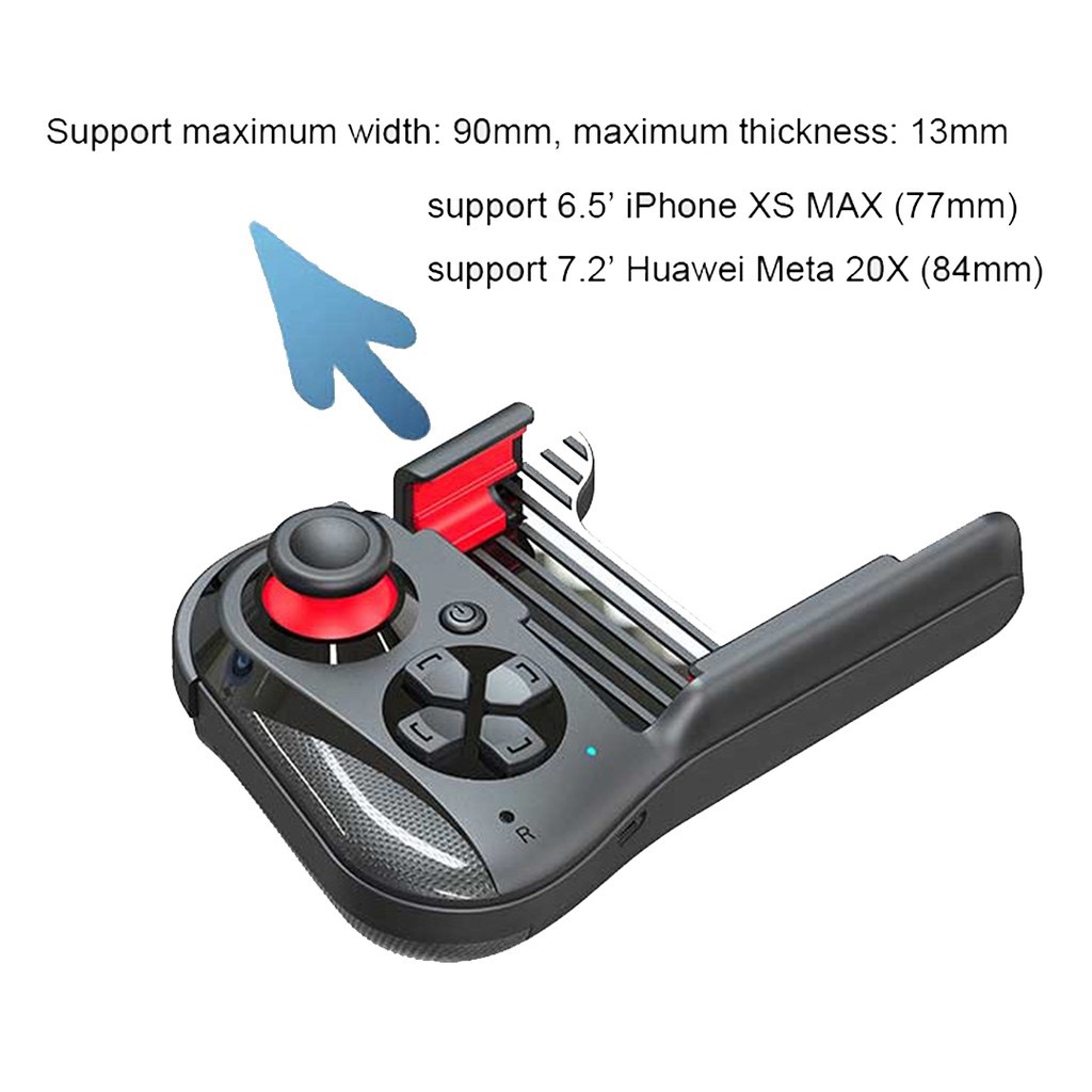 Tay Cầm Chơi Game Bluetooth MOCUTE 059 Hỗ Trợ Chơi fifa, free fire, ROS,Liên Quân Mobile
