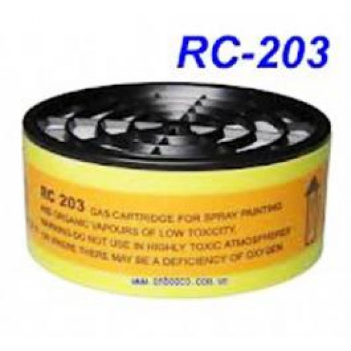 Phin lọc RC203 - Mặt nạ phòng độc 1 phin -  2phin (SP không kèm mặt nạ phòng độc)
