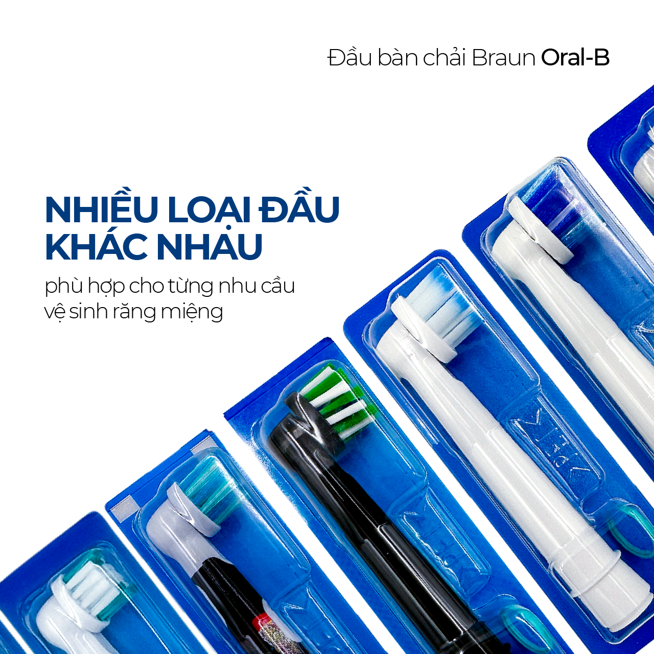 Đầu Lẻ Bàn Chải Điện Oral-B Braun