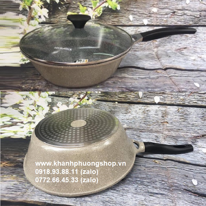 chảo stone lock&lock - chảo stone