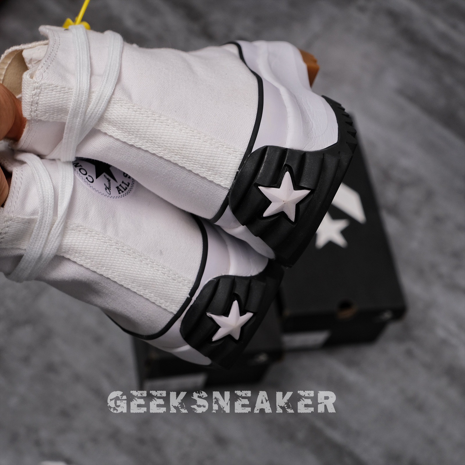 [GeekSneaker] Giày Converse Run Star Hike - WHITE - High