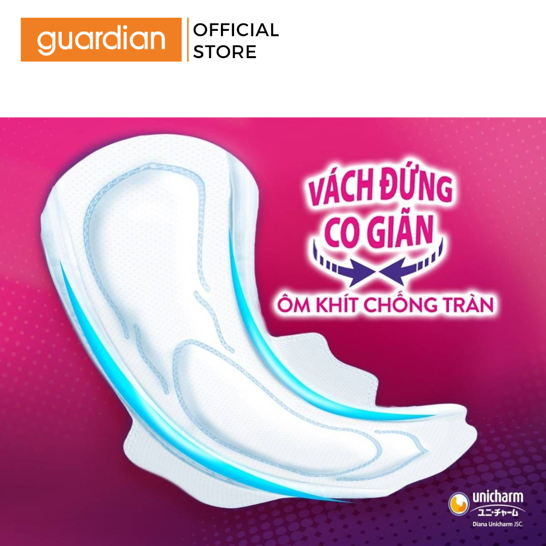 Băng Vệ Sinh Diana Siêu Thấm Siêu Mỏng Cánh 23Cm 20 Miếng