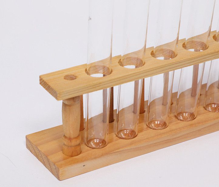 giá đỡ ống nghiệm gỗ phi 2,2cm